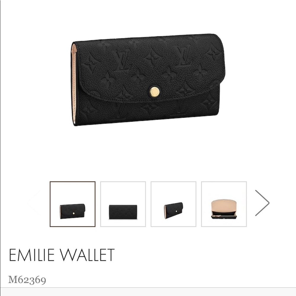 Louis Vuitton EMILIE WALLET